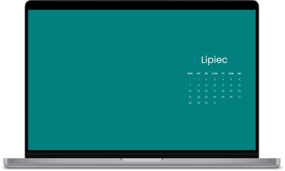 Tapeta na lipiec 2025