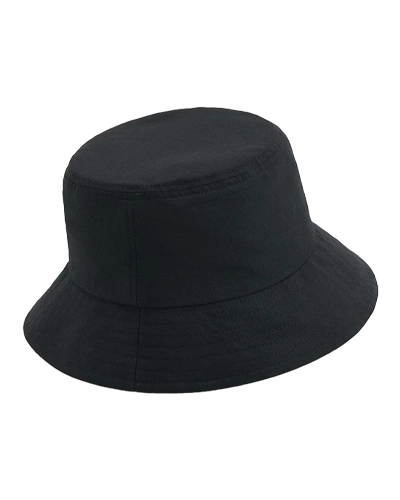 Czarny bucket hat