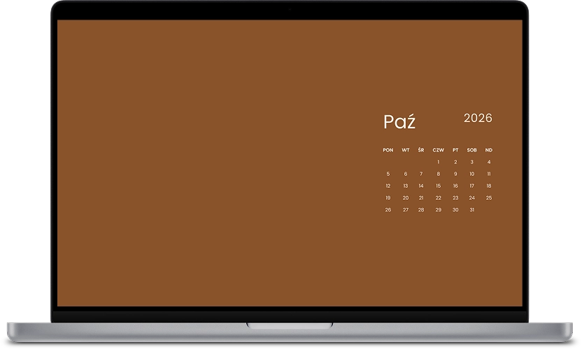 Tapety na październik 2026