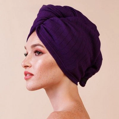 Turban do suszenia włosów