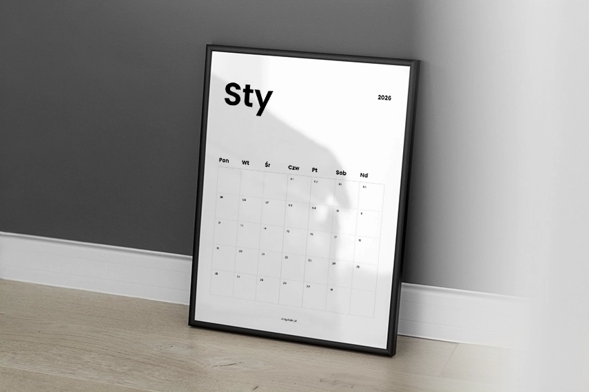 Kalendarz 2026 do druku