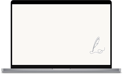 Tapeta z piórem do pisania